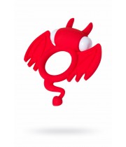 Эрекционное кольцо на пенис JOS SWEET DEVIL, Силикон, Красный, 8,5 см