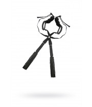 Комплект бондажный Romfun Sex Harness Bondage на сбруе, чёрный