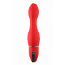Вибратор TOYFA Black&Red, 10 режимов вибрации, силиконовый, красный, 28 см, ?4,5 см