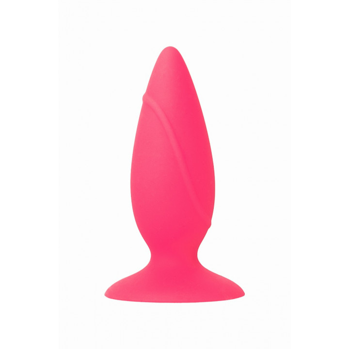 Анальная втулка TOYFA POPO Pleasure силиконовая, розовая, 10 см