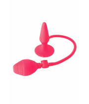 Надувная анальная втулка TOYFA POPO Pleasure, силиконовая, розовая, 10 см