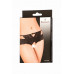 Эротические трусики Erolanta Lingerie Collection кружевные черные (46-48)