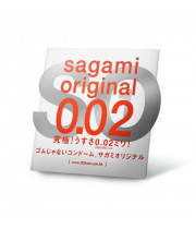 Презервативы Sagami Original 0.02 УЛЬТРАТОНКИЕ,гладкие №1