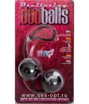 Вагинальные шарики Dream Toys, супермягкие, чёрные, ?3,5 см
